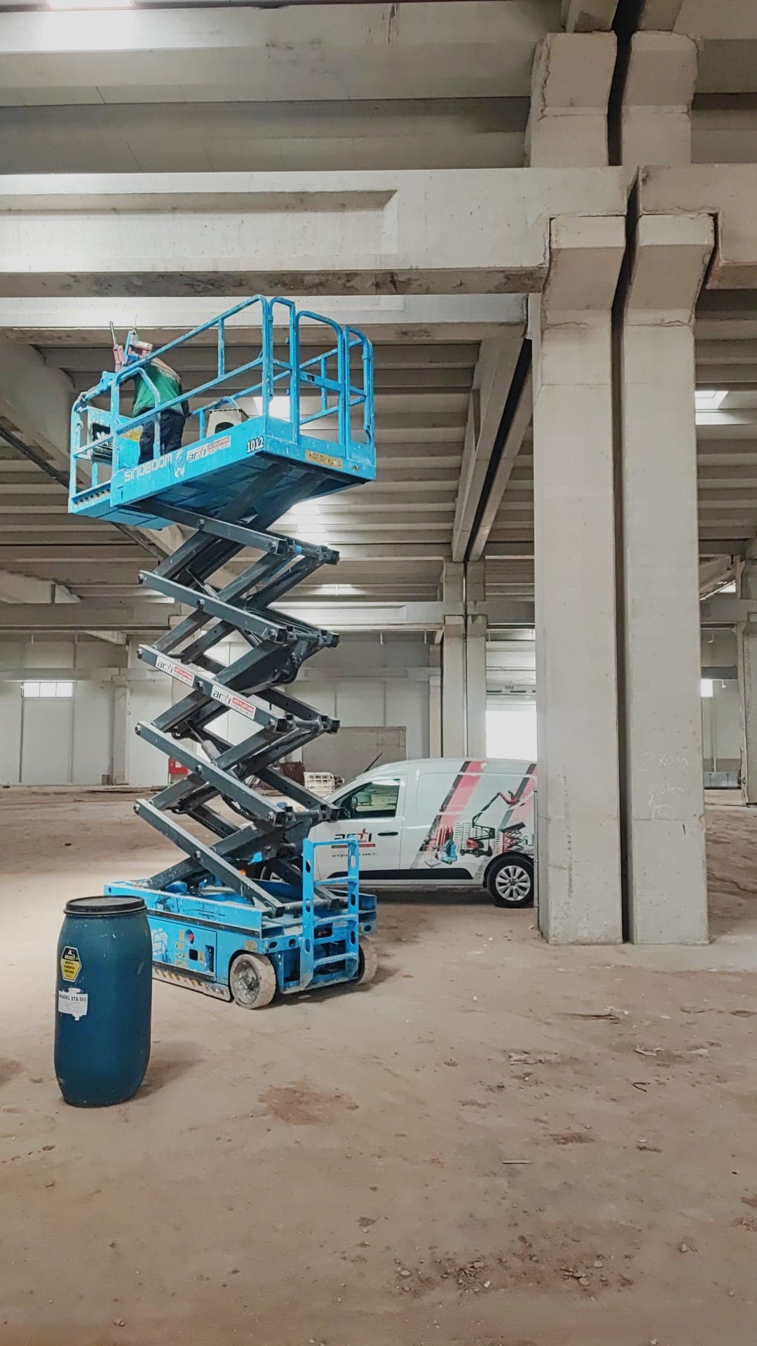 Manisa'da forklift yük kapasitesi ve yük merkezi